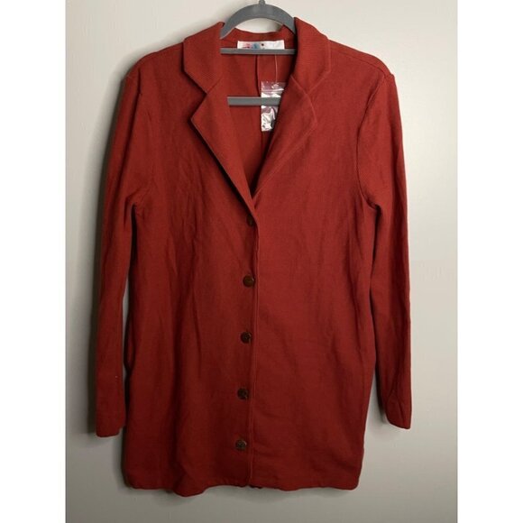 Free People FP Beach Lizzie Blazer Rust Romper One Piece Dress Size S NWT - Picture 4 of 8